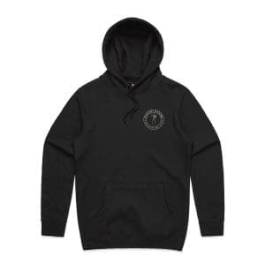Front Black Hoodie Soldier