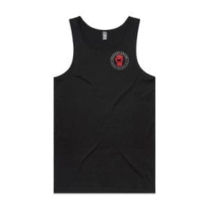 Front Black Singlet Gloves