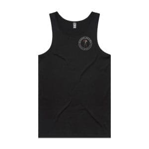 Black Singlet with Soldier